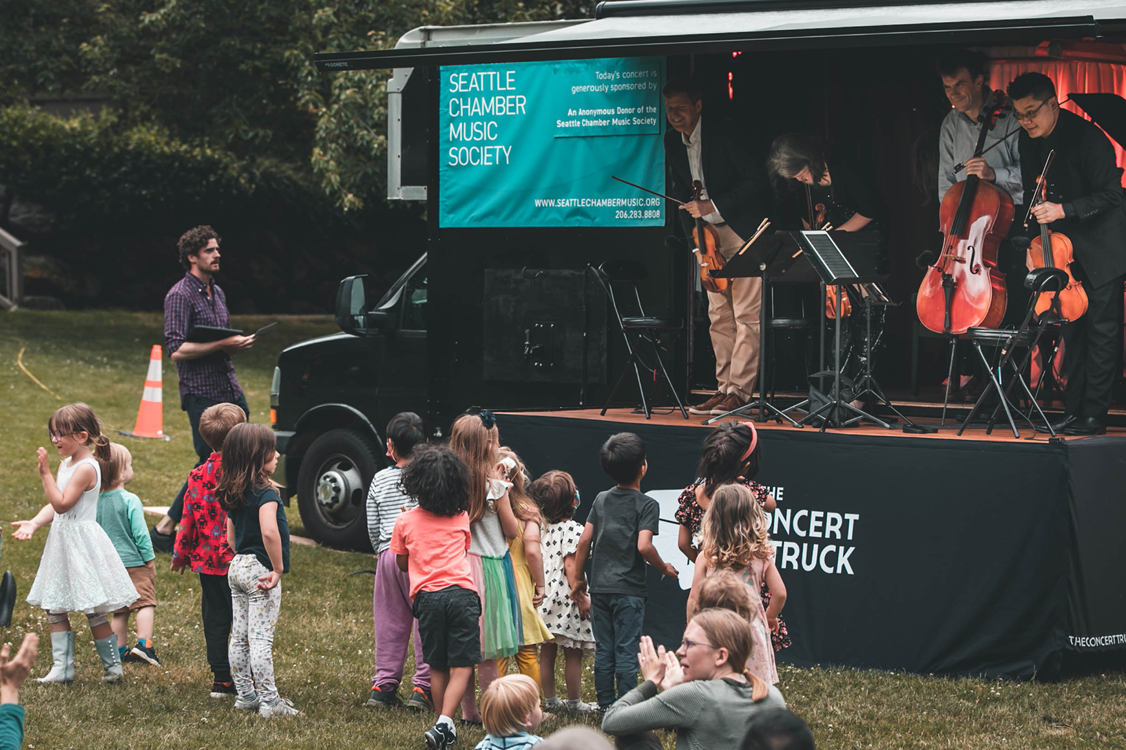 Kids and Truck