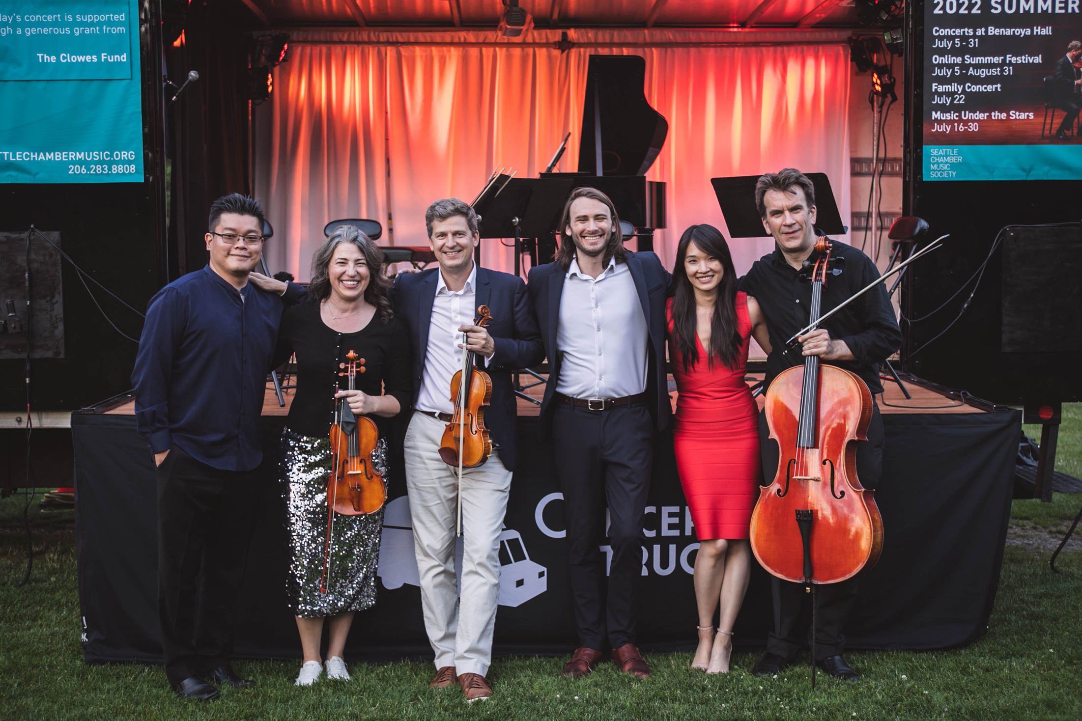 Quartet and Truck